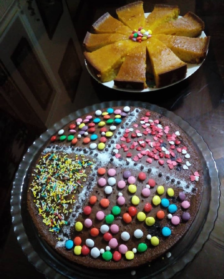 عکس کیک شربتی و کاکایویی