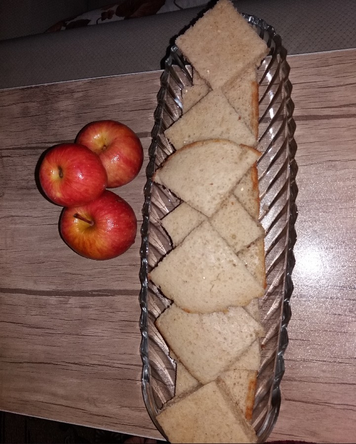 عکس کیک سیب و دارچین 