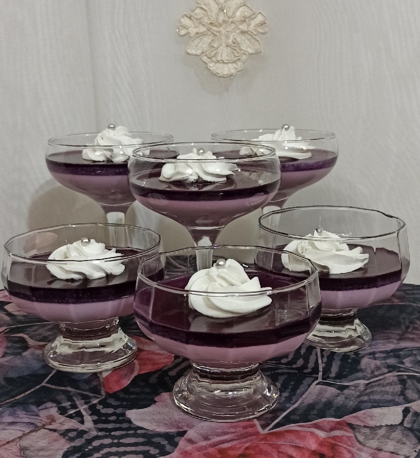 عکس ژله همراه پاناکوتا