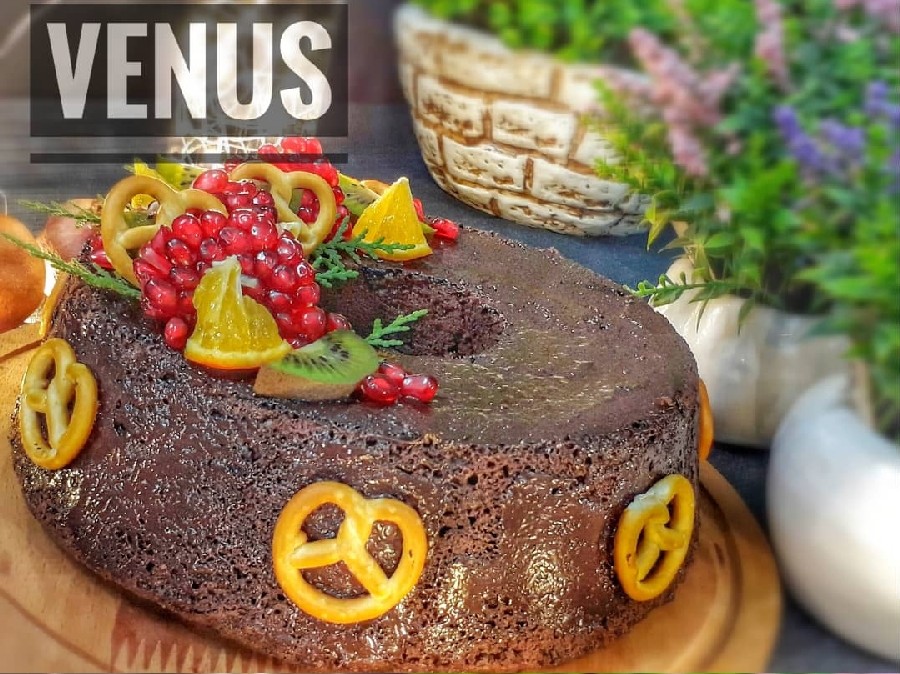 عکس کیک شکلاتی با رسپی یاسمن عزیز