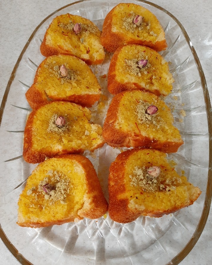 عکس کیک شربتی