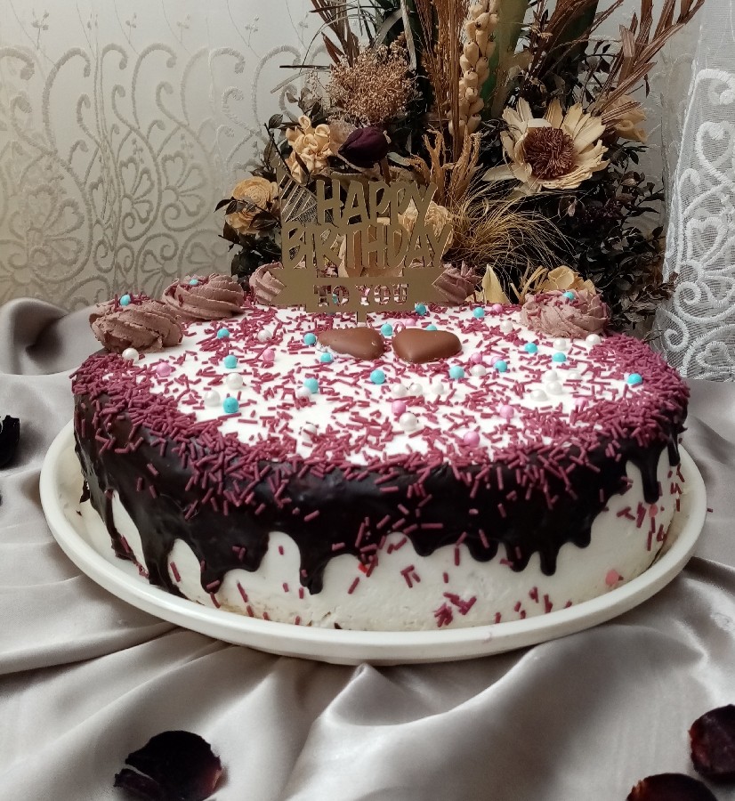 عکس کیک برای تولد همسر عزیزم 