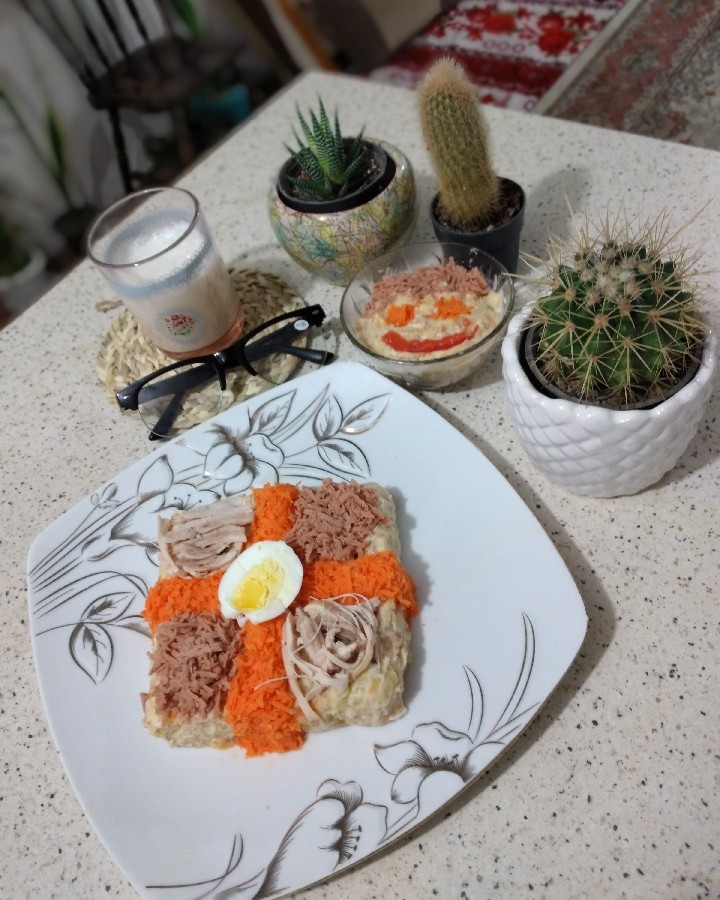 عکس کیک الویه