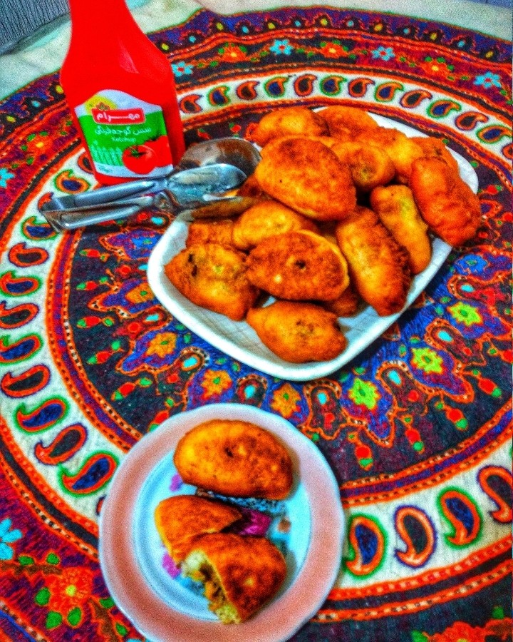 عکس سمبوسه (با خمیر جادویی)