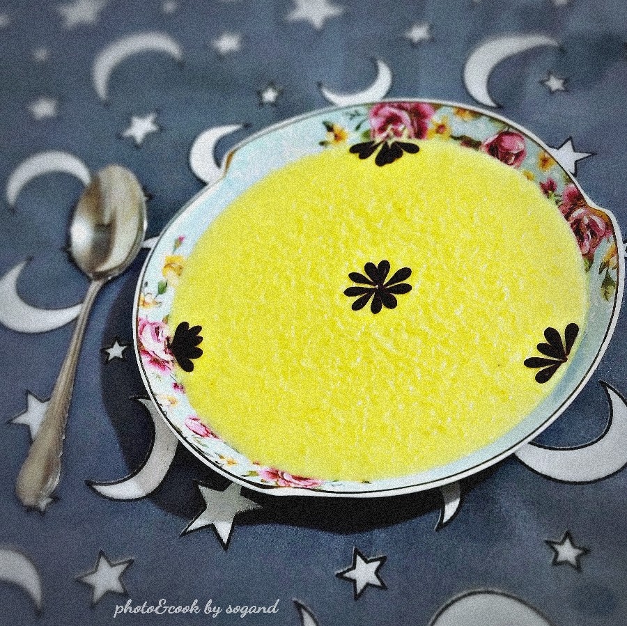 عکس شیر برنج زعفرانی