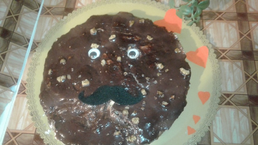 کیک یخچالی برا روز پدر ???