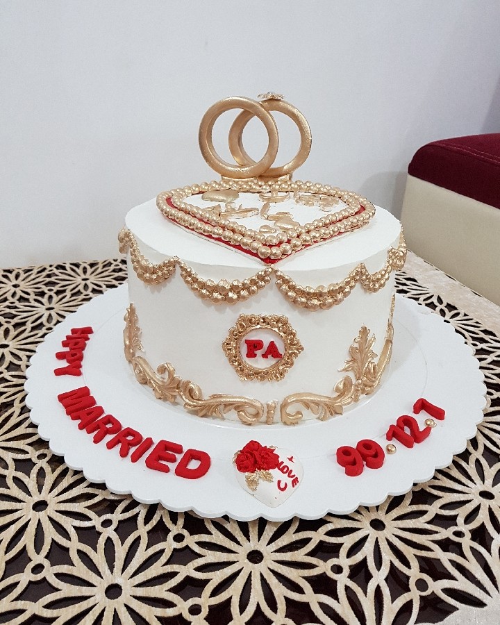 عکس 
کیک جشن عقد برادرم

