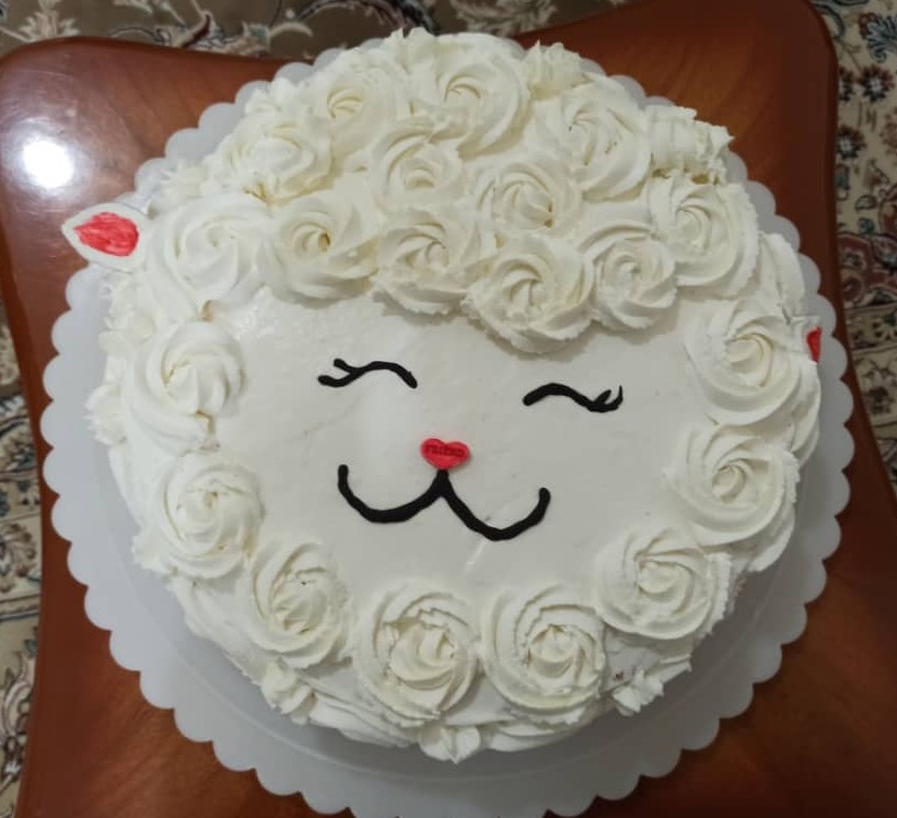 عکس کیک تولد دختر گلم ستاره جان