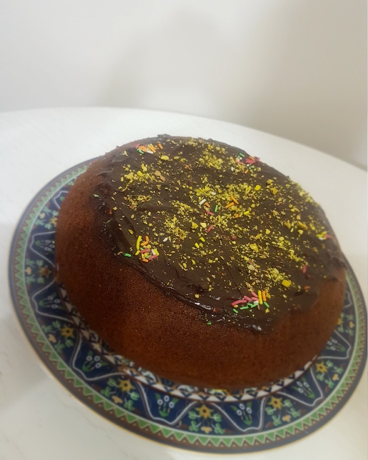 عکس #کیک خیس شکلاتی 
به مناسبت ولادت حضرت علی(ع)