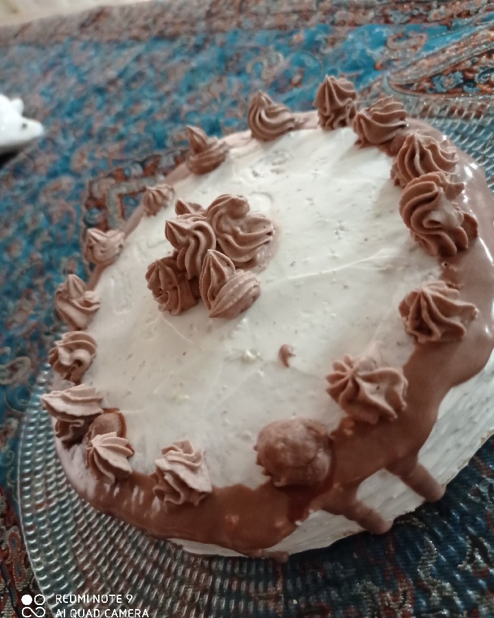 کیک خوشمزه من برای اولین بار
