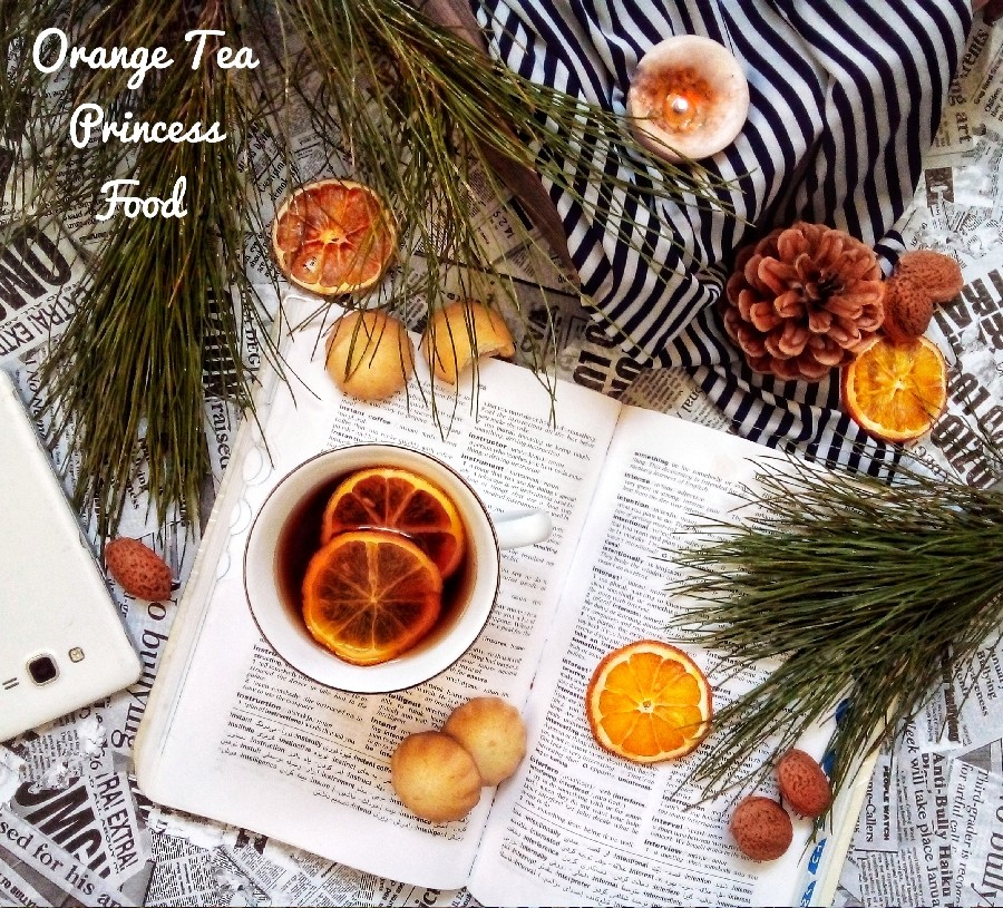 عکس چای دارچین پرتقالی