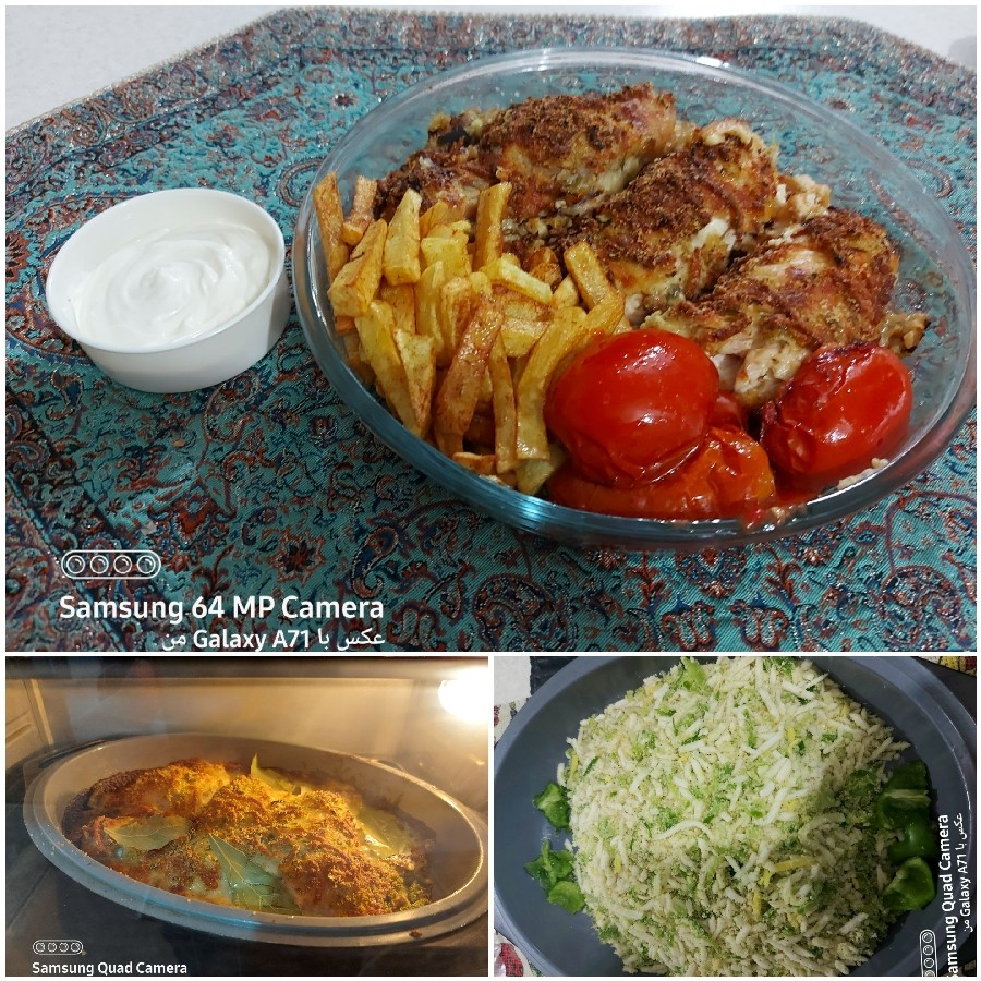 عکس سلام به همه سرآشپزا عید همگی مبارک اولین پستم رو حمایت کنید با لایک هاتون ممنون ?☺