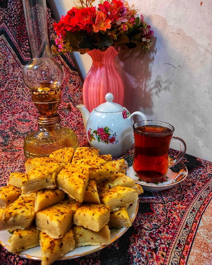 عکس حلوا سنتی گیلان ..