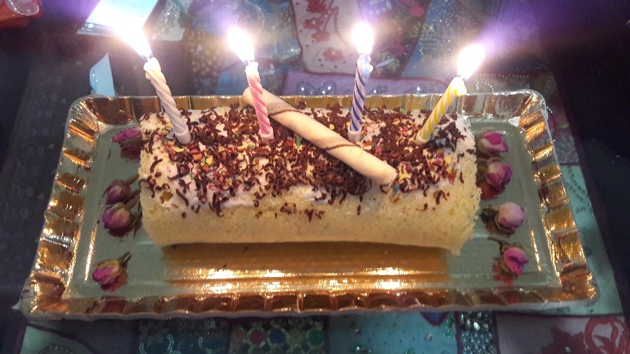 کیک تولد همسرم