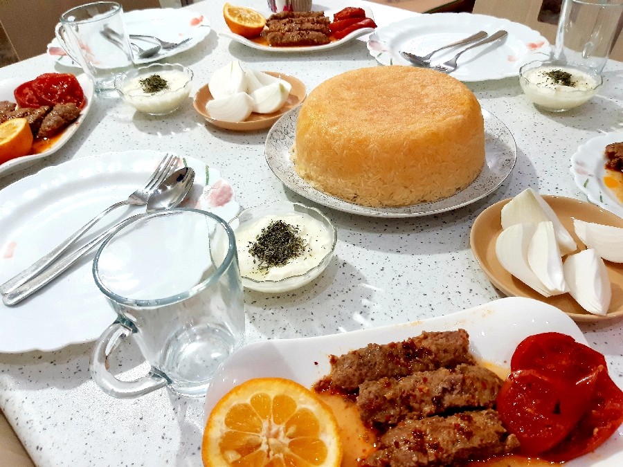 عکس کته کباب تابه ای