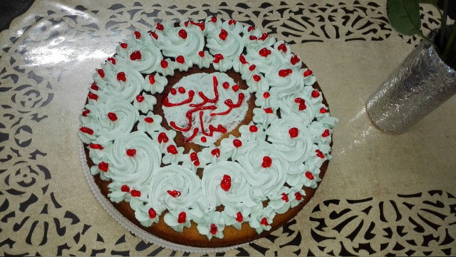 عکس اینم کیک من به مناسبت  تولد ارباب امام حسین علیهالسلام 