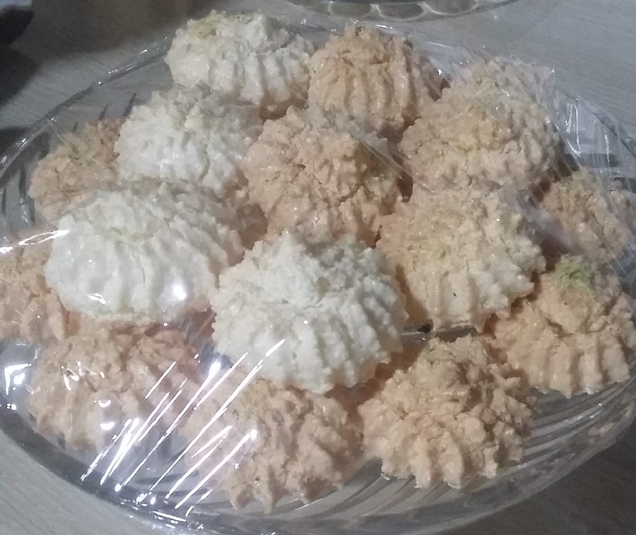 عکس شیرینی نارگیلی عید