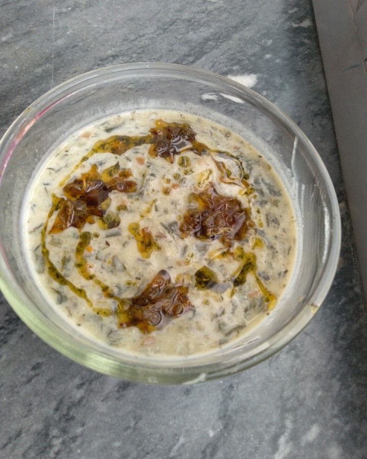 عکس آش دوغ خوش مزه