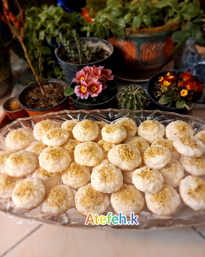عکس شیرینی نارگیلی خودم پز
