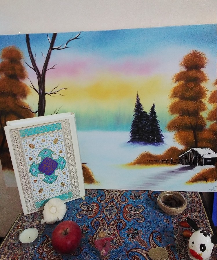 سفره هفت سین چالش_با_مصی