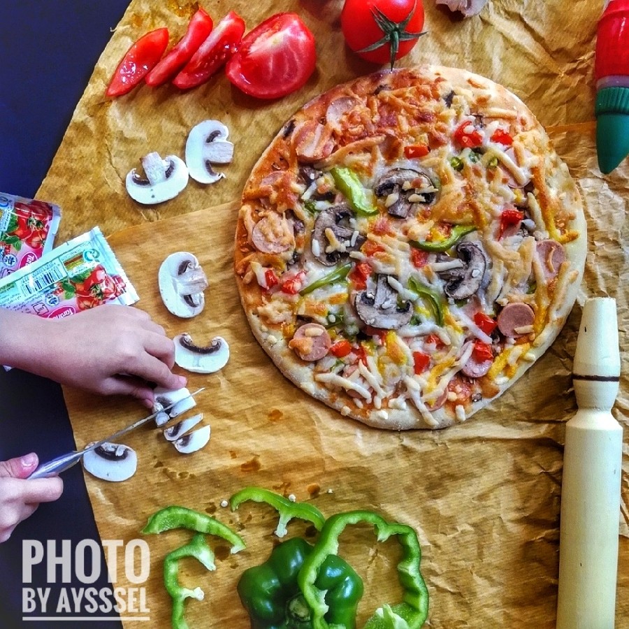 عکس پیتزا مخلوط
خمیر جادویی