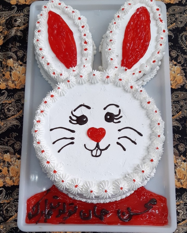 عکس کیک خرگوش خوشمزه 