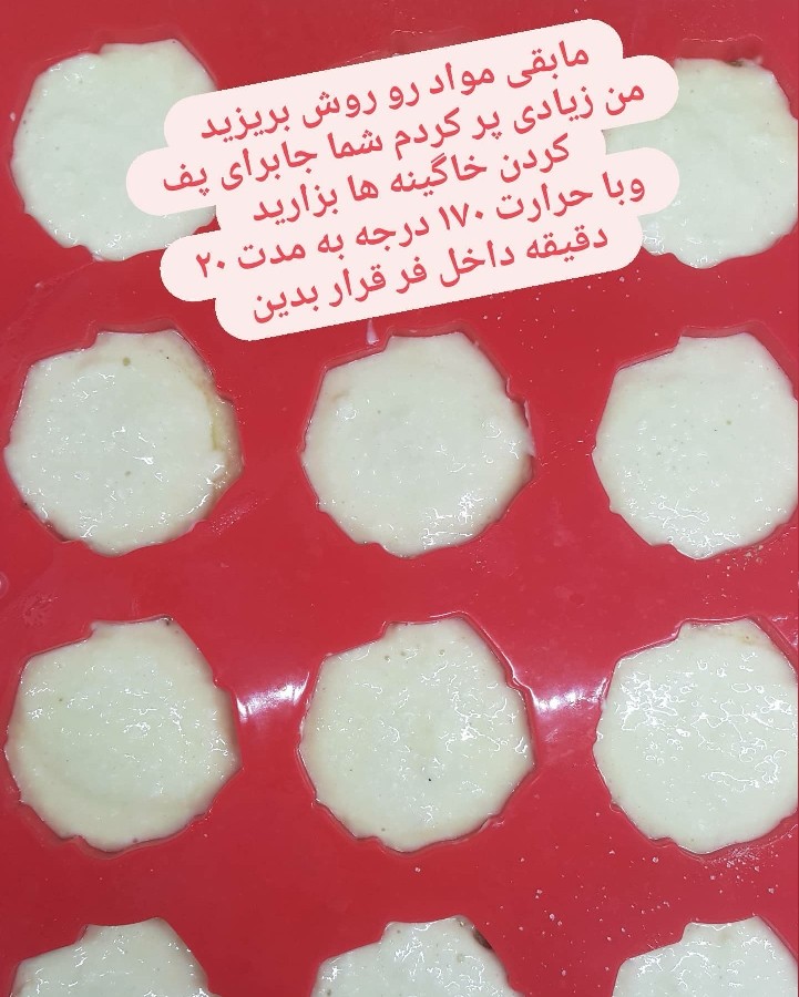 عکس خاگینه نارگیلی