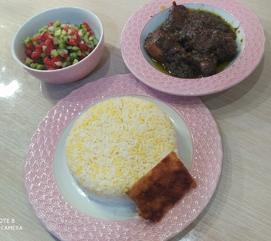 عکس خورشت مرغ ترش