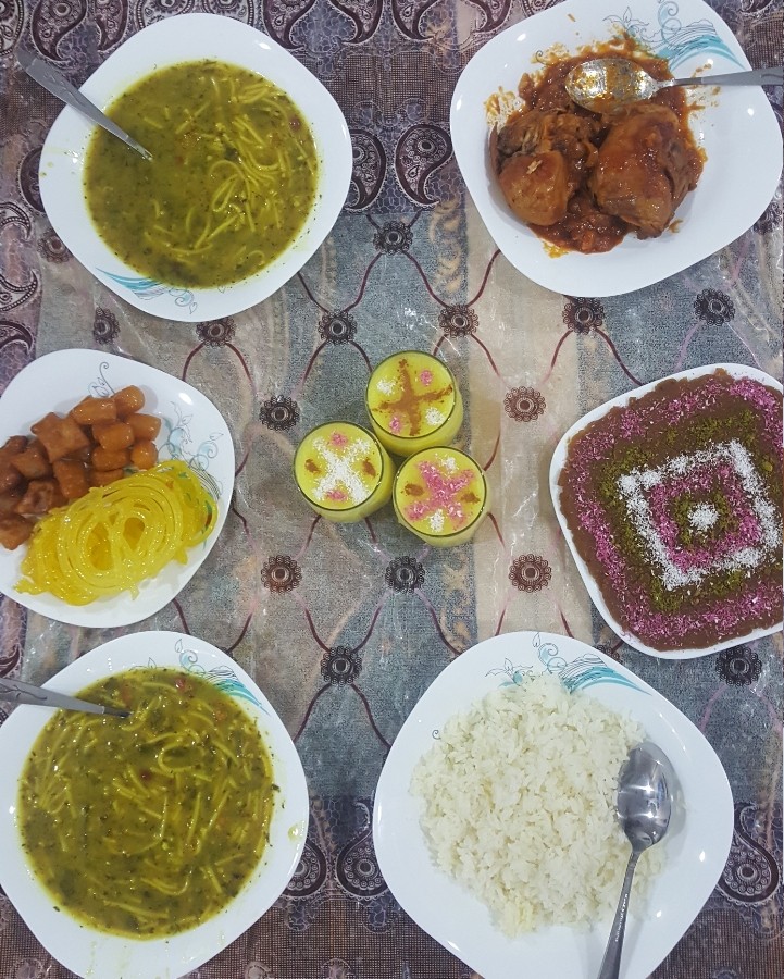 عکس اولین ماه رمضان واولین افطاربعدازعروسیمون?