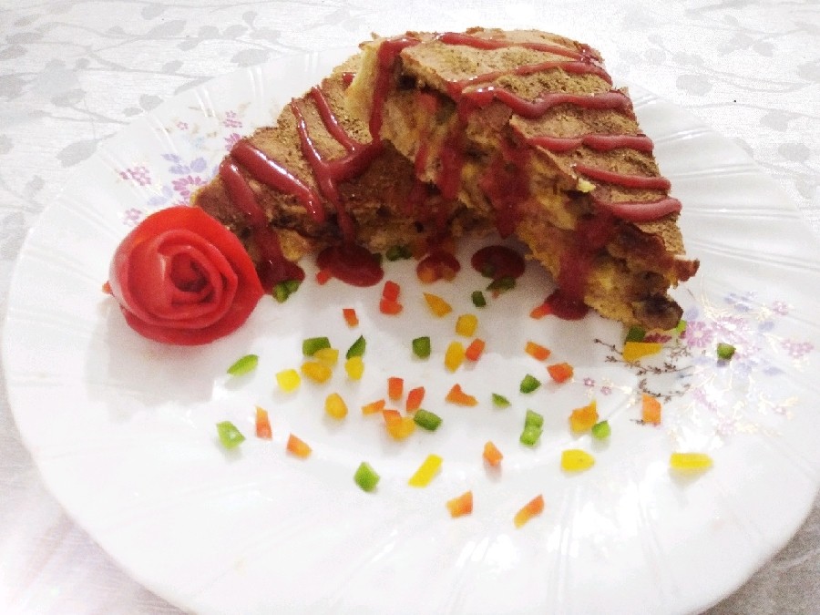 عکس کیک گوشت
