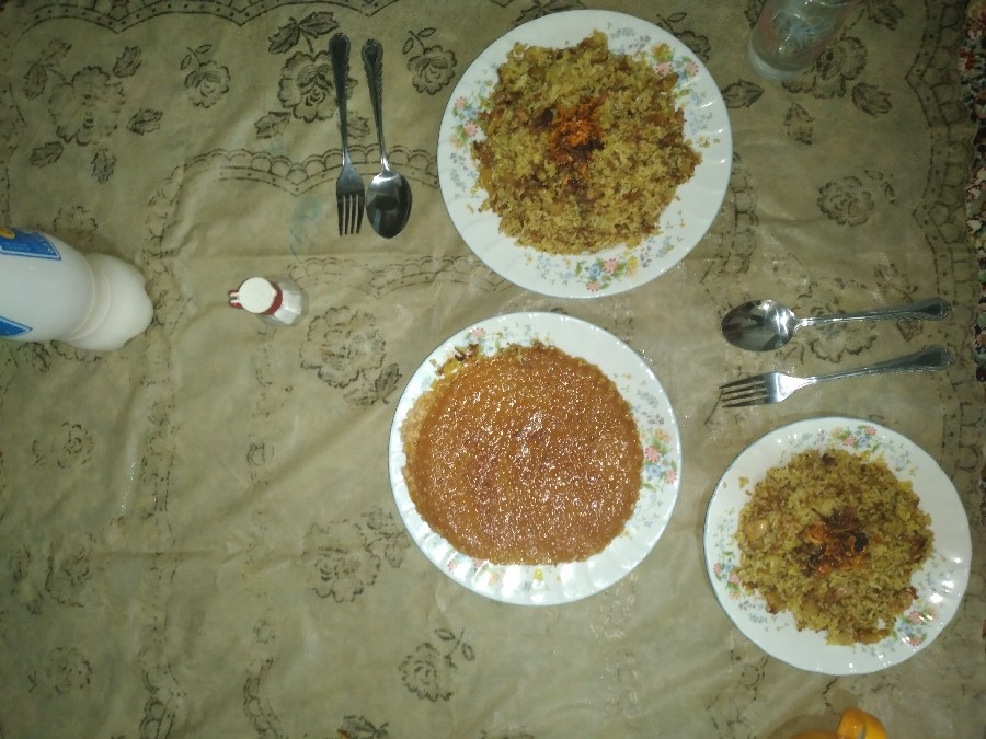 عکس افطاری روز دوم ماه رمضان