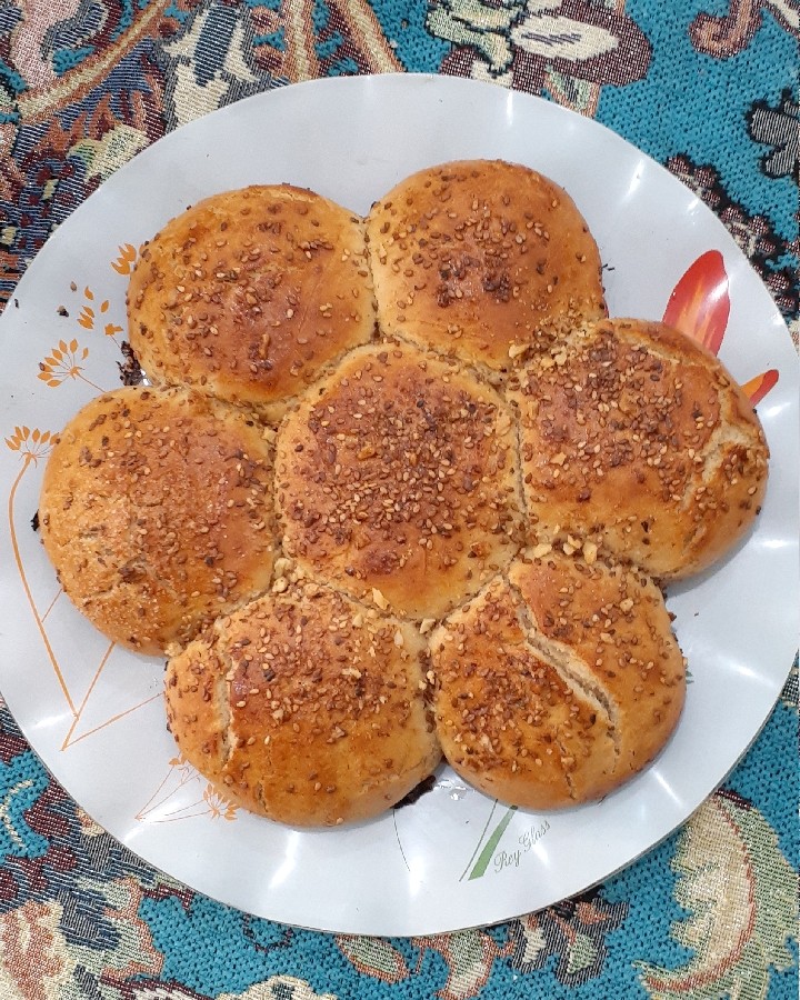 عکس نان شیر مال