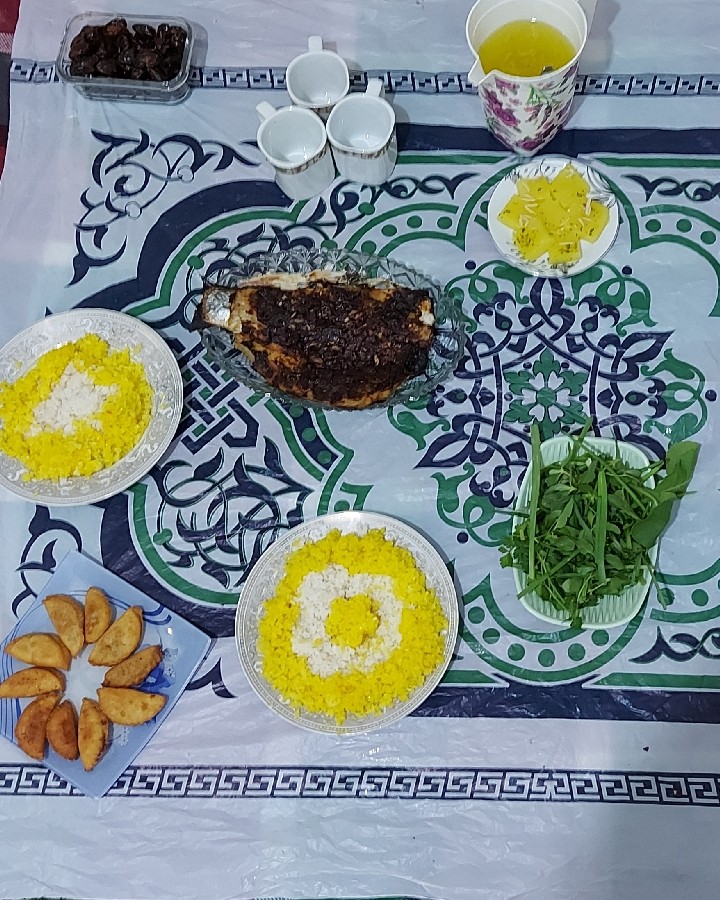 عکس دومین افطار ماه رمضان 