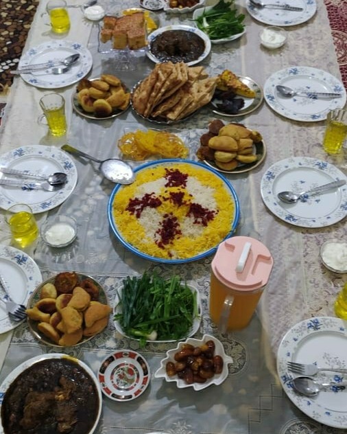 عکس افطاری سومین روز ماه مبارک رمضان