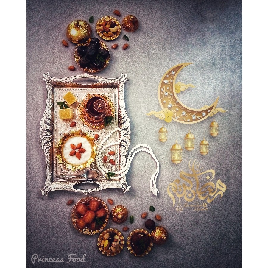 عکس سینی مزه رمضان