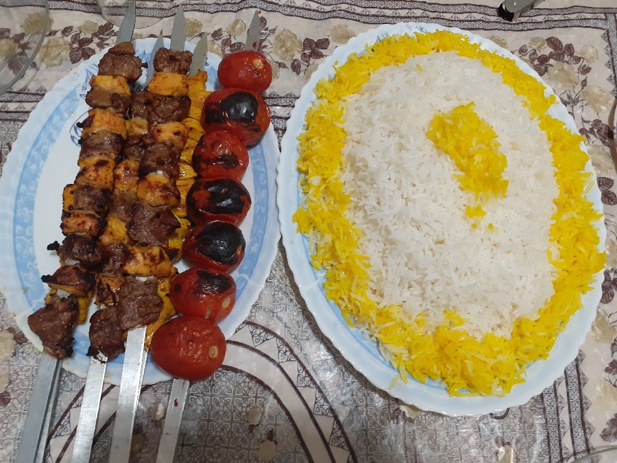 عکس جوجه کباب و بختیاری