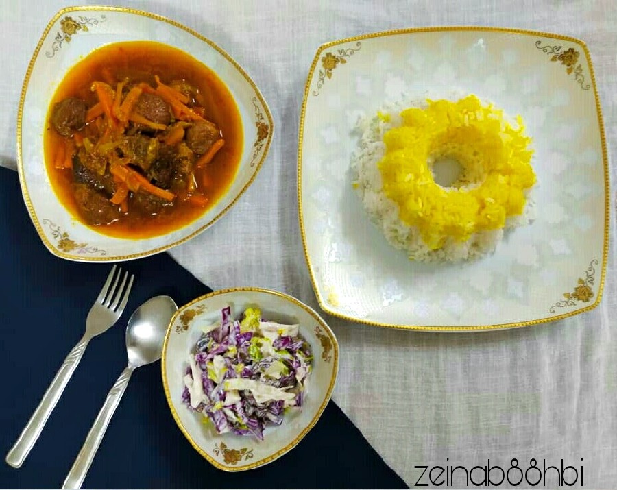 خورش آلو هویج