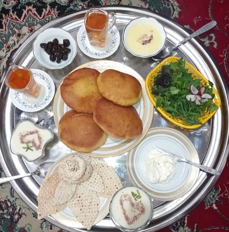 عکس سفره افطاری