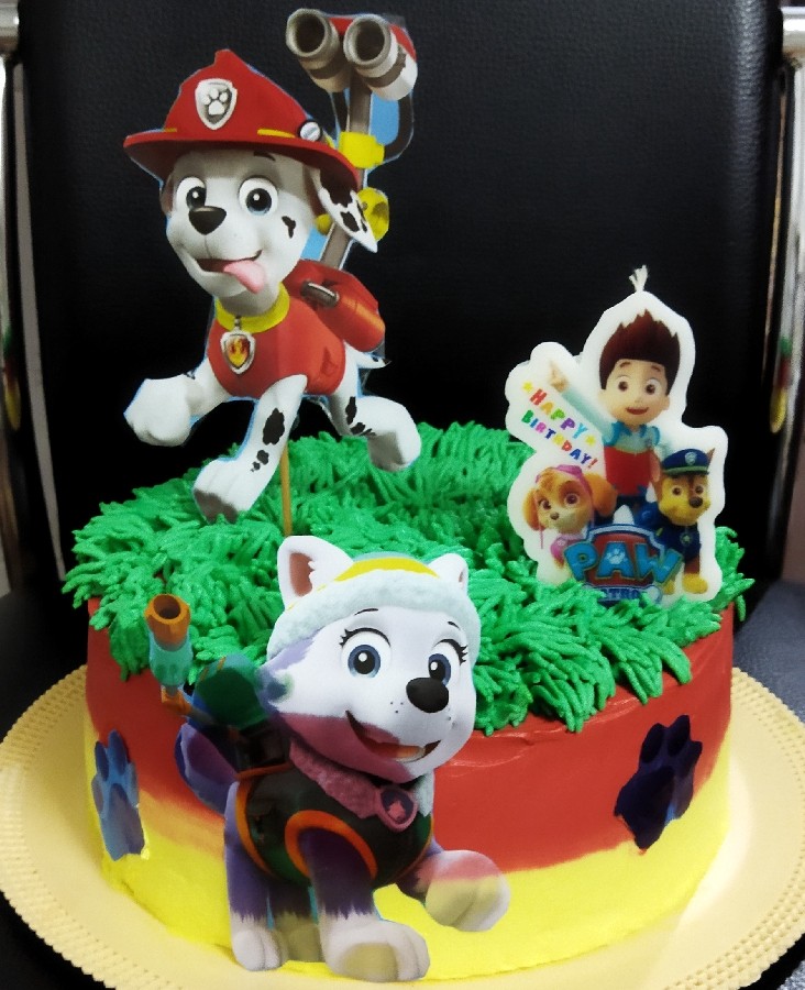 کیک تولد ۶ سالگی پسر گلم.