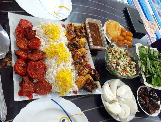 عکس افطاری هشتم ماه مبارک رمضان