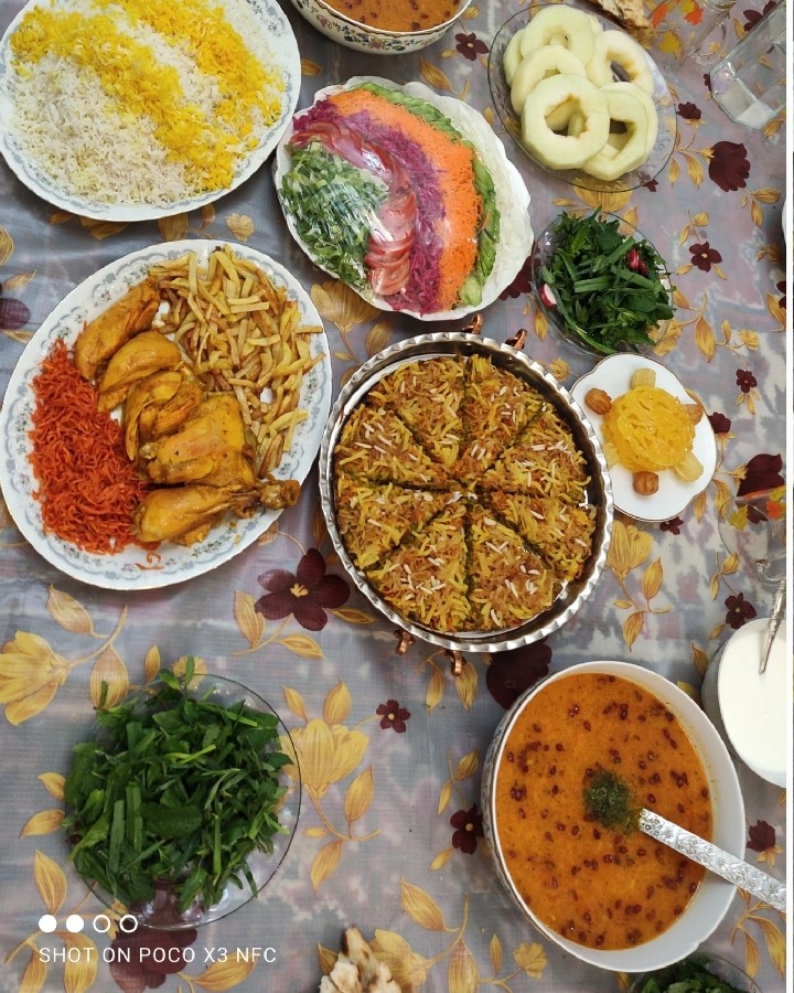 عکس افطاری خونه ی پدرو مادر عزیزم،❤️❤️❤️❤️