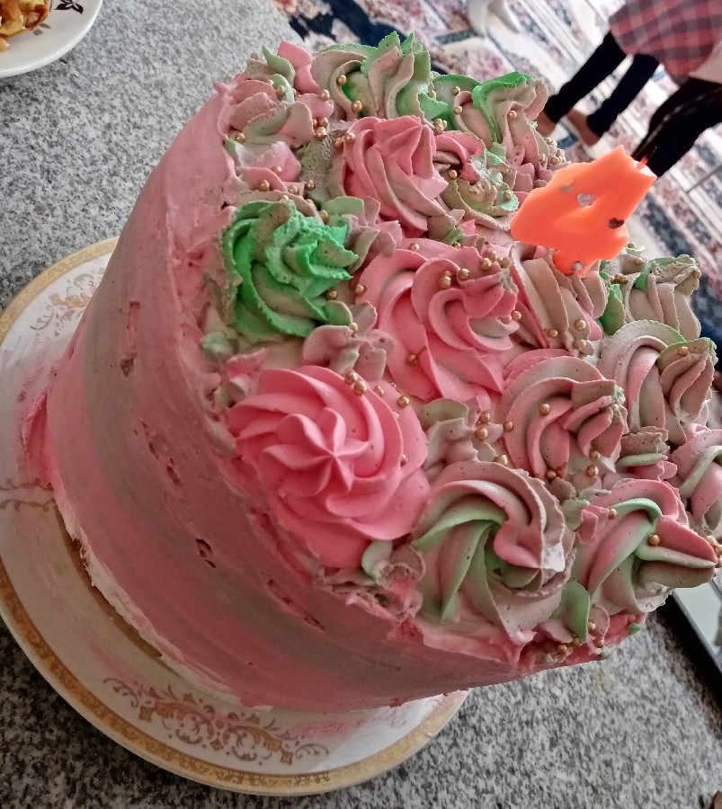 کیک تولد دختر خواهرم 
