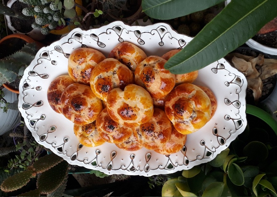 عکس کلوچه خرمایی بسیار نرم و خوشمزه