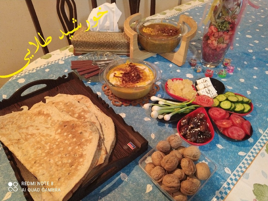 عکس میز افطار 