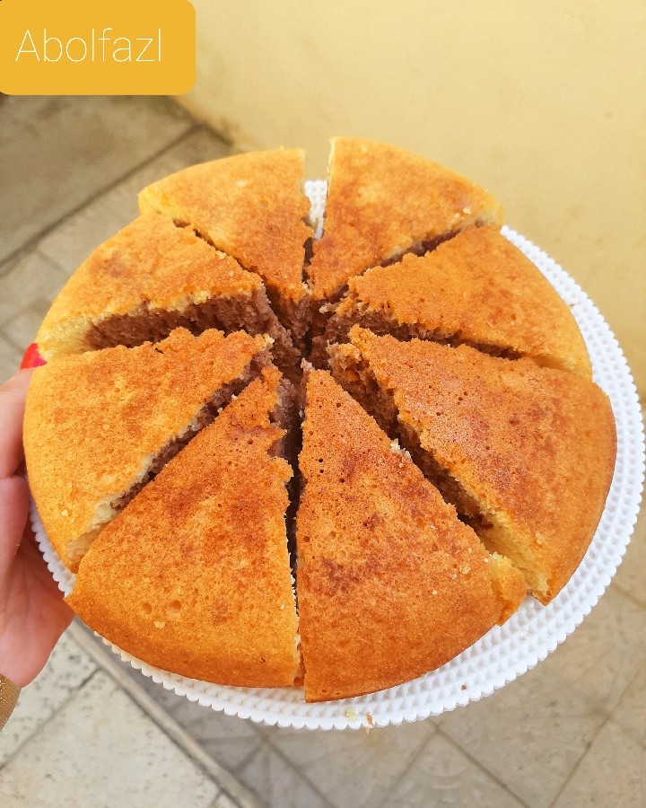 کیک دورنگ?????