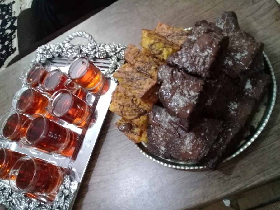 کیک پرتغالی و کیک خیس شکلاتی