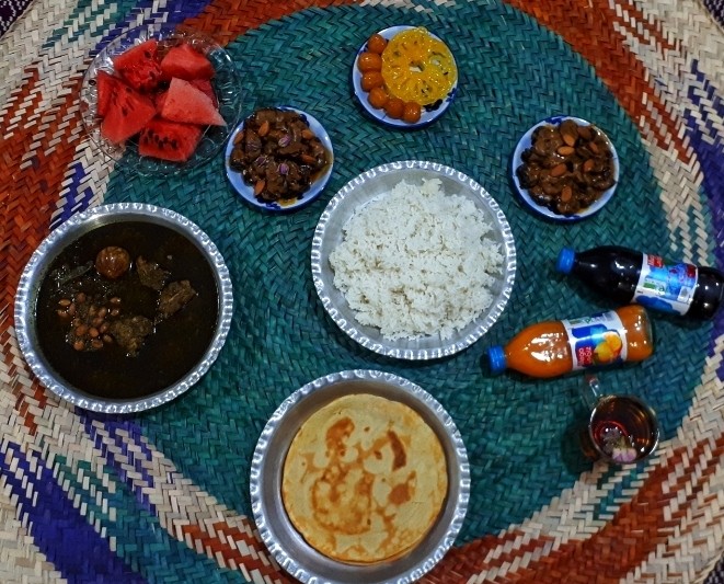 عکس نان پنکیکی‌ برای افطار