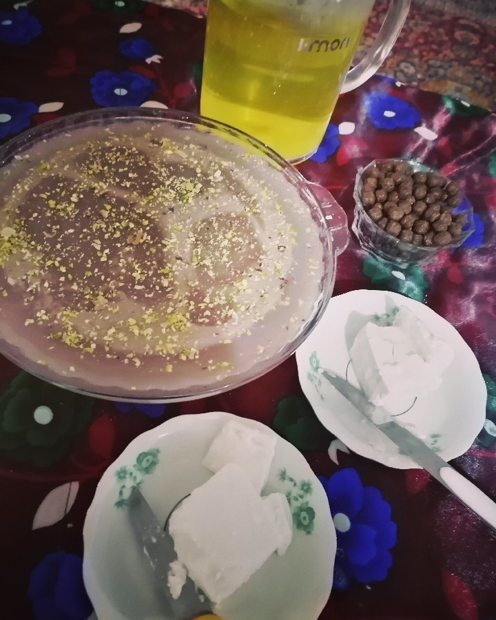 عکس سفره افطار روز 10