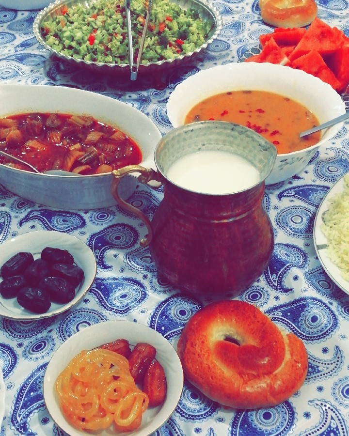 عکس شام ساده 12 رمضان 
