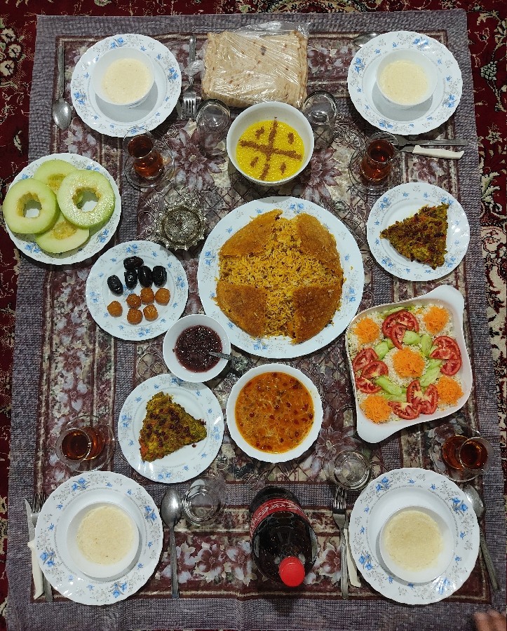 عکس افطاری خونه مامانم 